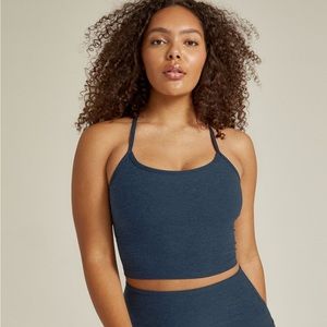Spacedye Slim Racerback Cropped Tank